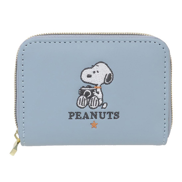 SNOOPY刺繡短夾(HAVE A NICE TRIP)