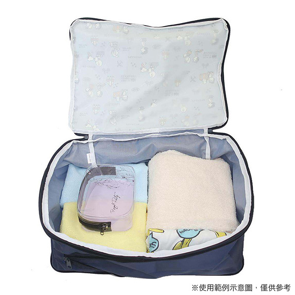 SNOOPY旅用衣物壓縮收納袋L(HAVE A NICE TRIP)