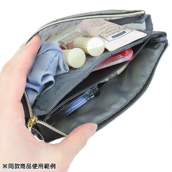 SNOOPY網紗三層收納袋/化妝包(百變表情)