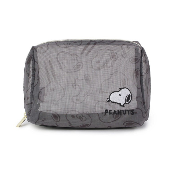 SNOOPY網紗化妝包(百變表情)