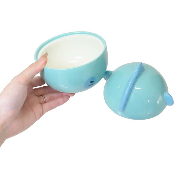 人魚漢頓造型陶瓷碗附蓋(圓滾滾)