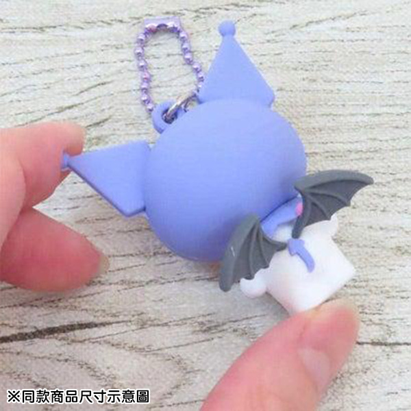 酷洛米造型迷你吊飾-小惡魔紫(天使&小惡魔))