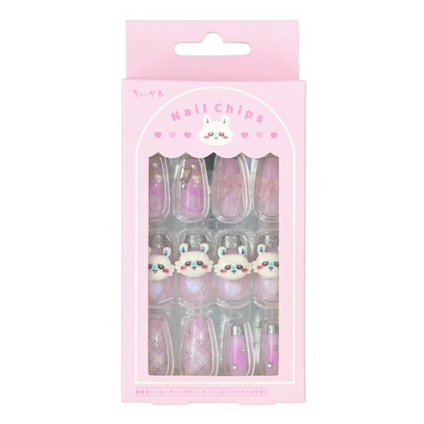 吉伊卡哇造型美甲貼片(小桃)