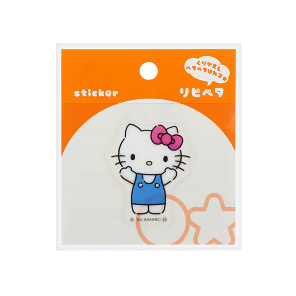 HELLO KITTY可重覆黏貼裝飾貼紙