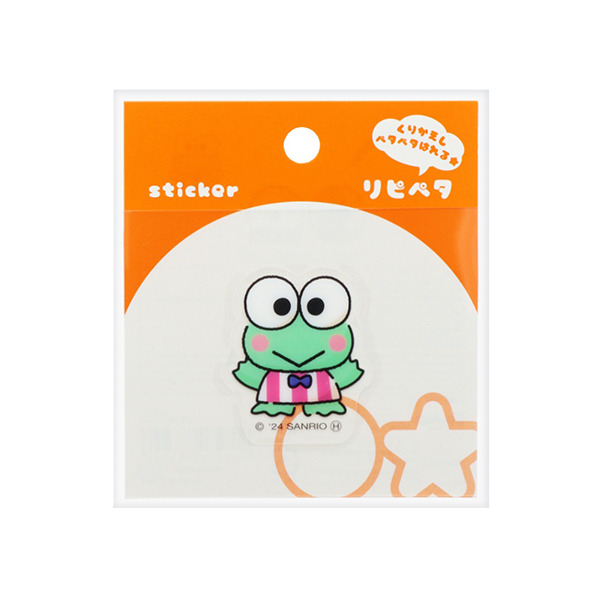 大眼蛙可重覆黏貼裝飾貼紙