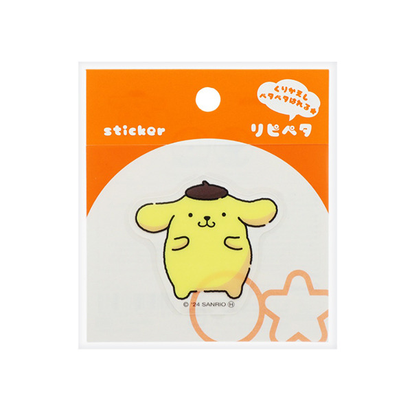 布丁狗可重覆黏貼裝飾貼紙