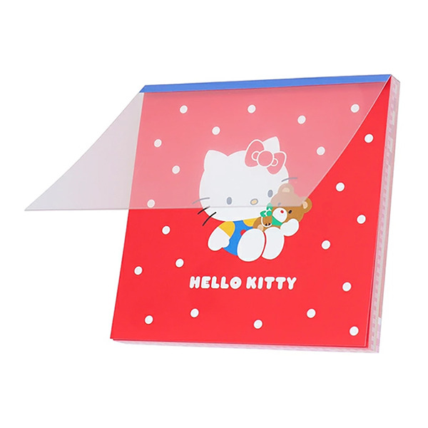 HELLO KITTY日製方形便條本-1982年(50週年紀念)