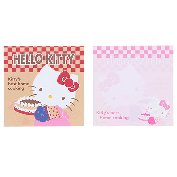 HELLO KITTY日製方形便條本-1982年(50週年紀念)