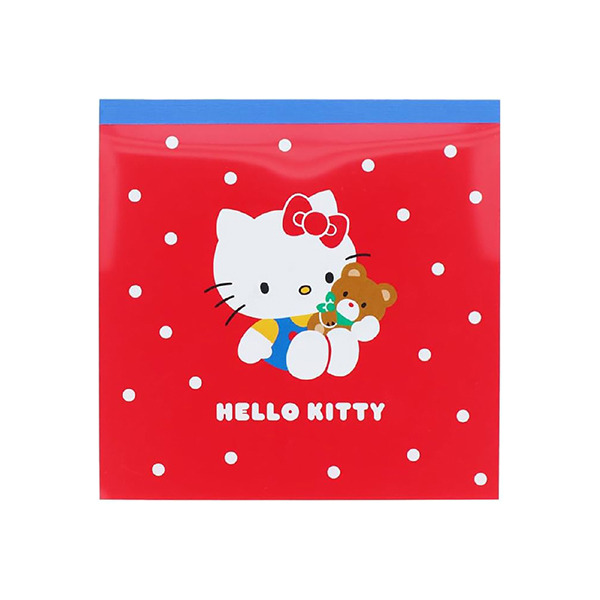 HELLO KITTY日製方形便條本-1982年(50週年紀念)