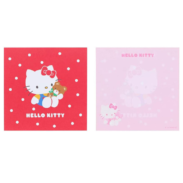 HELLO KITTY日製方形便條本-1982年(50週年紀念)