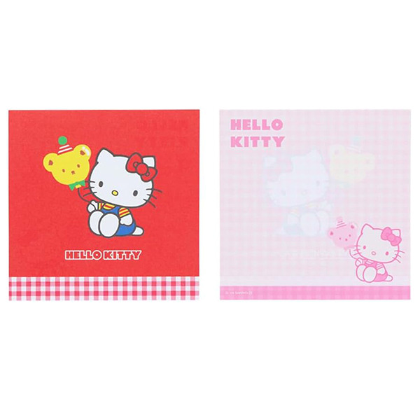 HELLO KITTY日製方形便條本-1982年(50週年紀念)