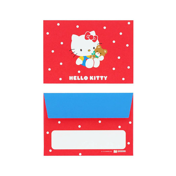HELLO KITTY日製迷你信紙組-1982年(50週年紀念)