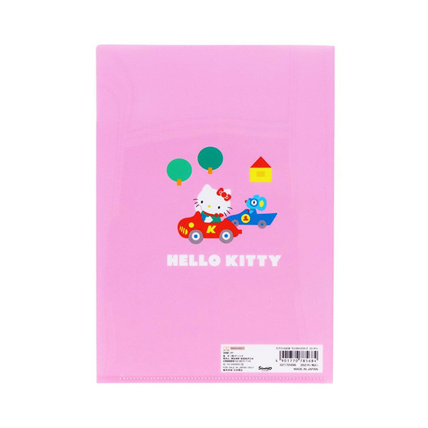 HELLO KITTY日製對開式A5資料夾-1981年(50週年紀念)