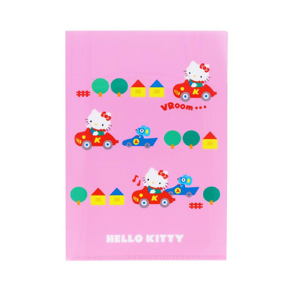 HELLO KITTY日製對開式A5資料夾-1981年(50週年紀念)
