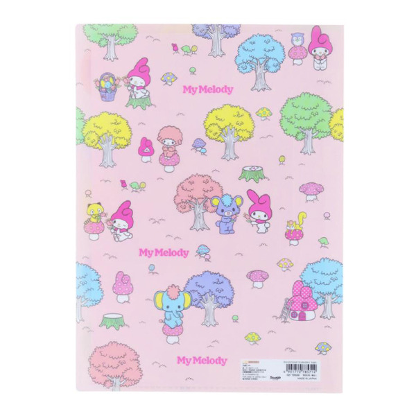 美樂蒂日製A4 5層檔案資料夾(50週年紀念-粉嫩好朋友)