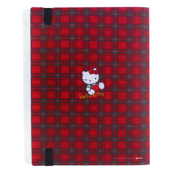 HELLO KITTYA4 5層檔案資料夾附夾鍊袋-1988年(50週年紀念)