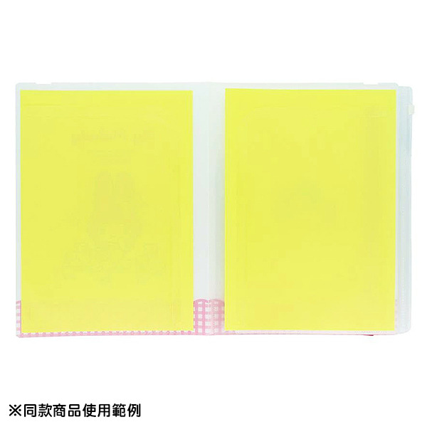 美樂蒂A4 5層檔案資料夾附夾鍊袋(50週年紀念-格紋花園)