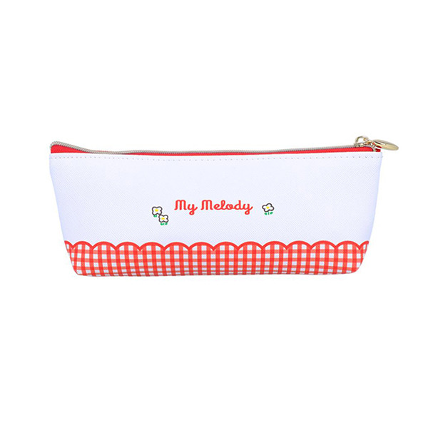 美樂蒂細型筆袋(50週年紀念-格紋花園)