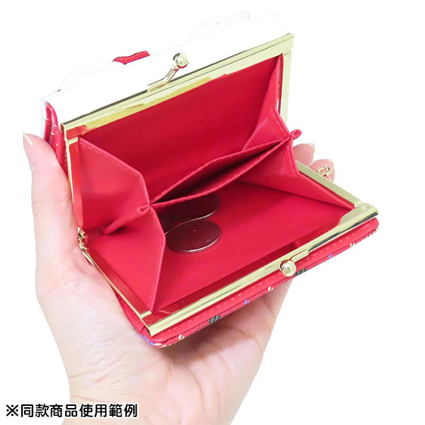HELLO KITTY口金短皮夾(萌萌大臉)