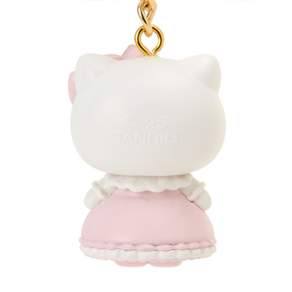 HELLO KITTY立體公仔造型鑰匙圈/掛飾(粉草莓蛋糕)