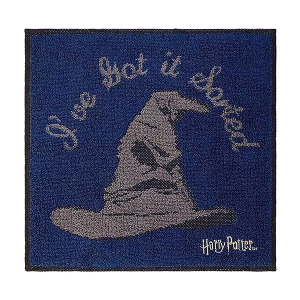 哈利波特純棉小方巾/手帕(分類帽)