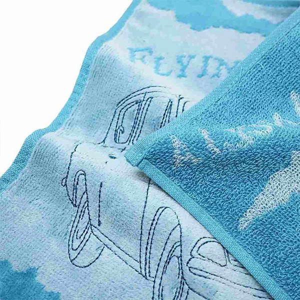 哈利波特純棉小方巾/手帕(會飛的福特安格里亞車)