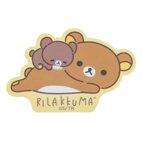 拉拉熊日製防水耐光貼紙(與我同在-與茶小熊)