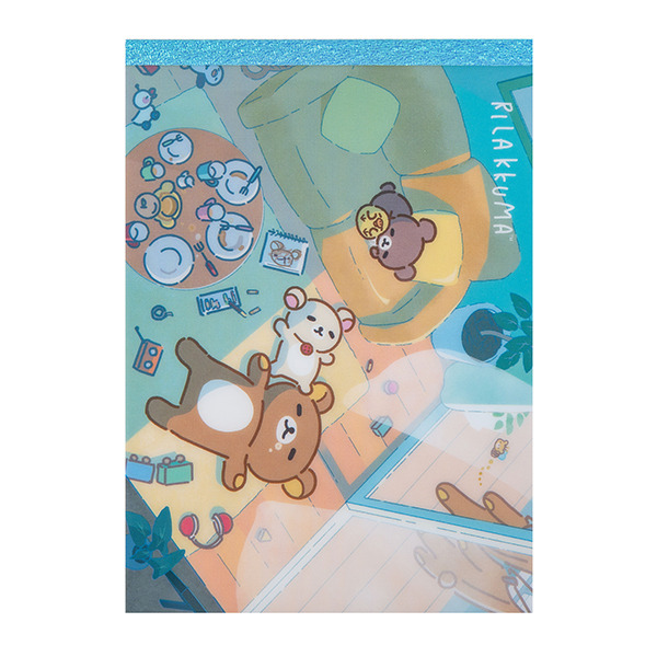 拉拉熊日製A6便條本(與我同在-午睡片刻)