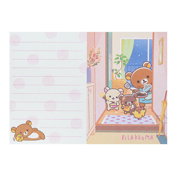 拉拉熊日製A6便條本(與我同在-午睡片刻)