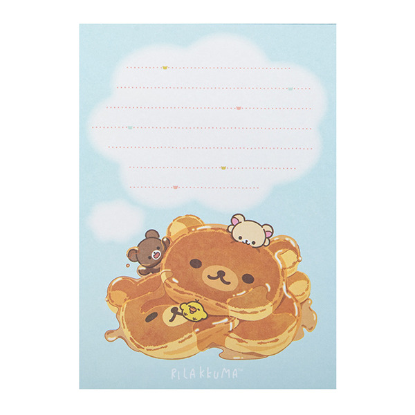 拉拉熊日製A6便條本(與我同在-午睡片刻)