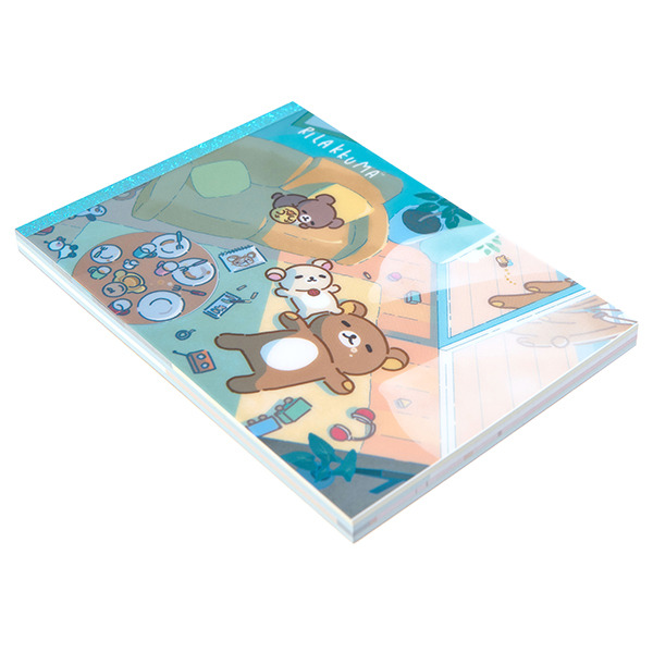 拉拉熊日製A6便條本(與我同在-午睡片刻)