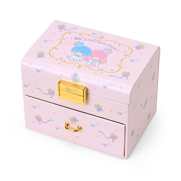 雙星仙子雙層珠寶飾品收納盒(皇冠彩星)