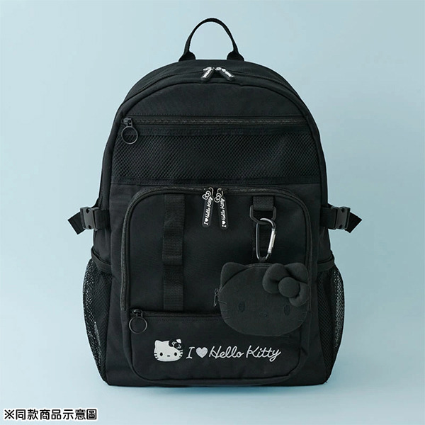 HELLO KITTY休閒後背包附扣環小包(I Love Hello Kitty)