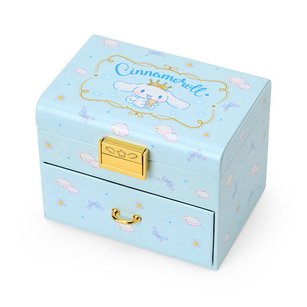 大耳狗雙層珠寶飾品收納盒(雲朵小熊)