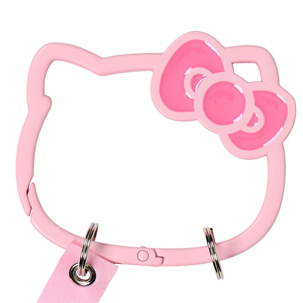 HELLO KITTY大臉造型登山扣環-粉(I Love Hello Kitty)