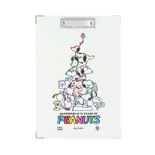 SNOOPY A4文件夾板(75週年-金字塔)
