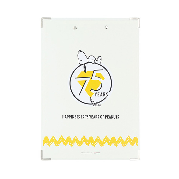 SNOOPY A4文件夾板(75週年-金字塔)