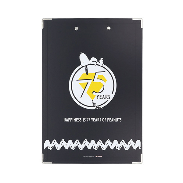 SNOOPY A4文件夾板(75週年-紀念方塊)