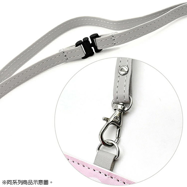 貓福珊迪票卡套/證件套附頸掛帶(滿載電車)