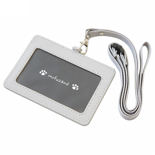 貓福珊迪票卡套/證件套附頸掛帶(滿載電車)