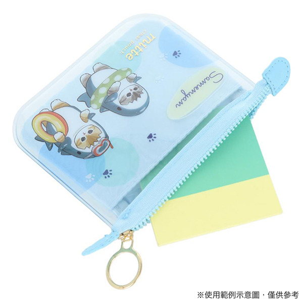 貓福珊迪*MITTE迷你收納袋(鯊魚貓咪)