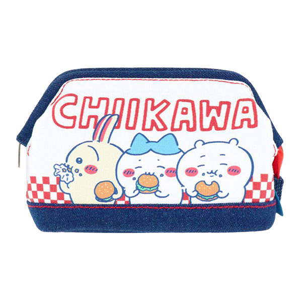 吉伊卡哇大開口化妝包(美式漢堡)