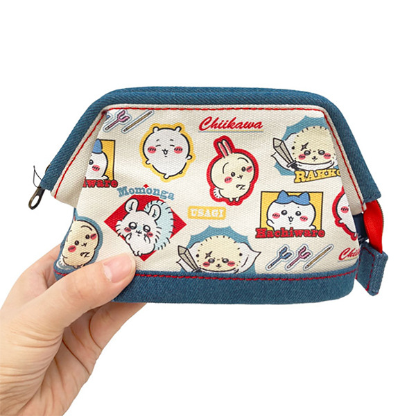 吉伊卡哇大開口化妝包(繽紛集合)