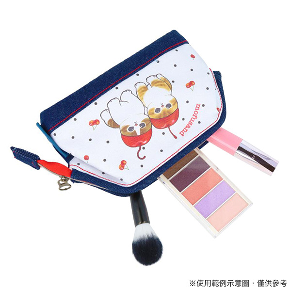 貓福珊迪大開口化妝包(櫻桃貓咪)