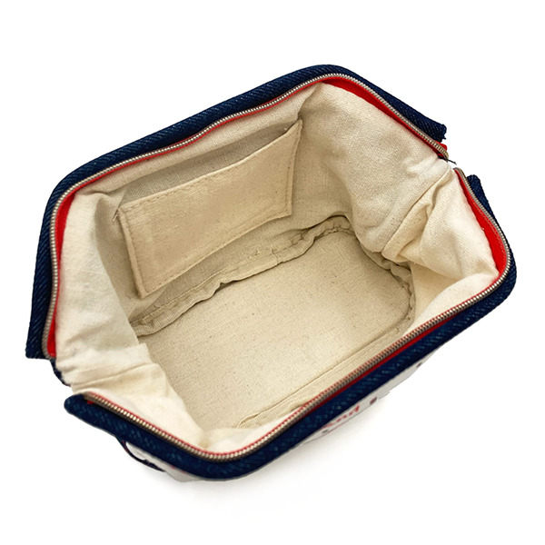 貓福珊迪大開口化妝包(櫻桃貓咪)