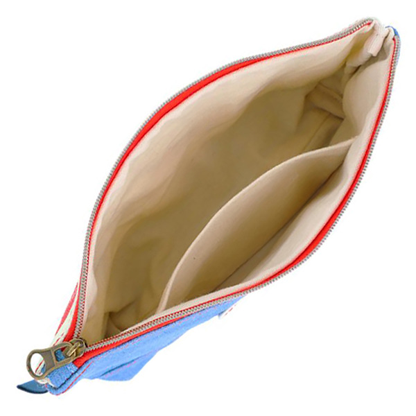 貓福珊迪扁平收納包(汽水貓咪)