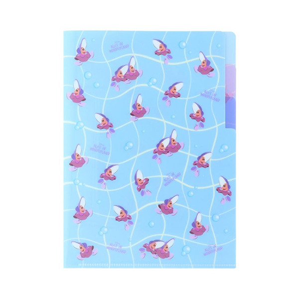 愛麗絲夢遊仙境日製A5 3層資料夾(牡蠣寶寶)