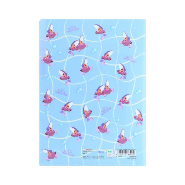 愛麗絲夢遊仙境日製A5 3層資料夾(牡蠣寶寶)