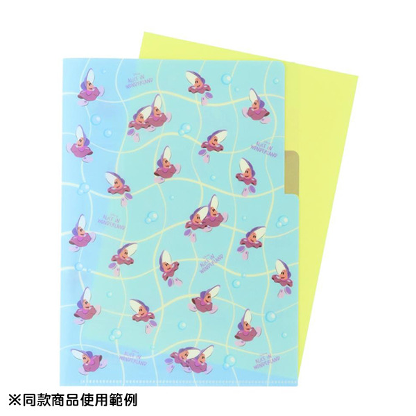 愛麗絲夢遊仙境日製A5 3層資料夾(牡蠣寶寶)