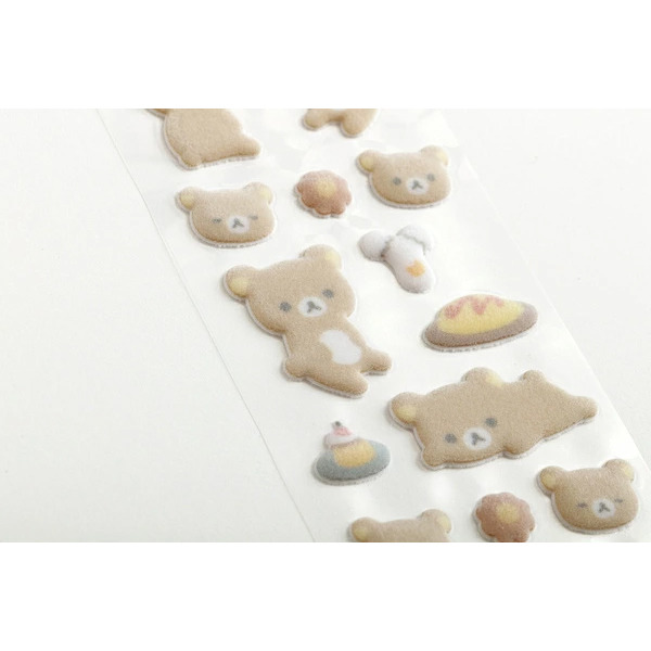 拉拉熊毛絨絨泡棉立體貼紙(BASIC)